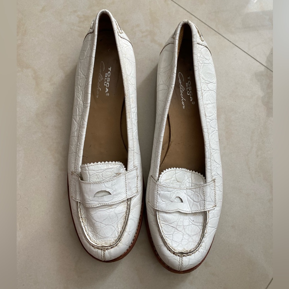 Tosca Blu leather loafers
